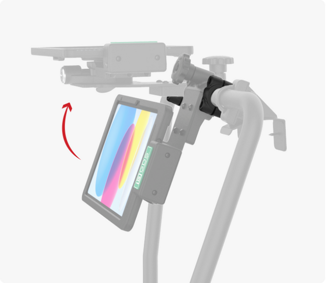 The RAM Tough-Bar collar locks keep your equipment and interior safe from potential damage